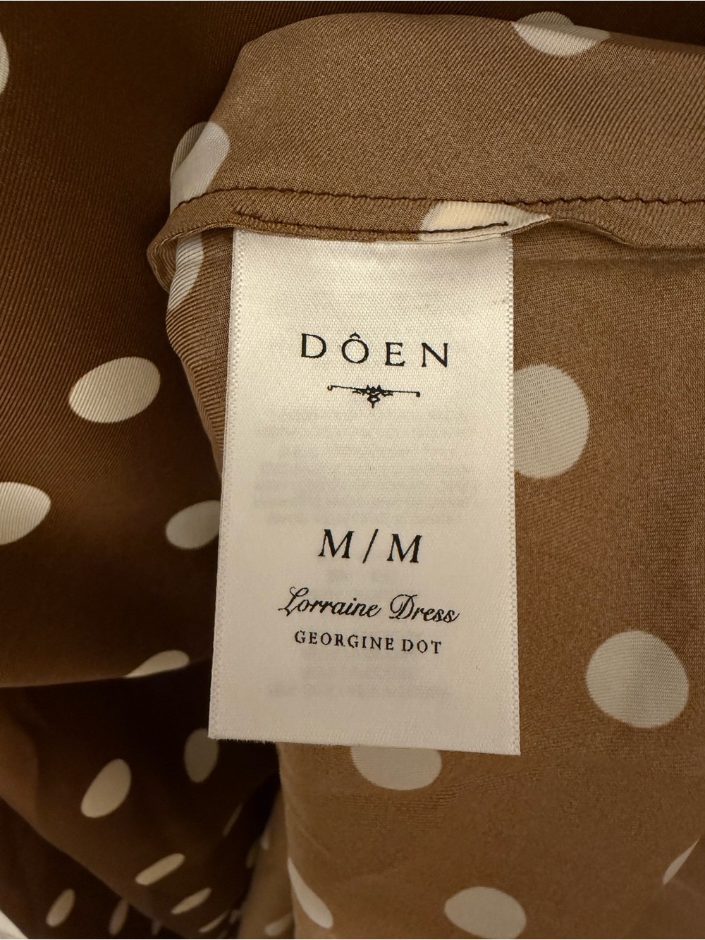 Doen Lorraine Dress in Georgine Dot - Picture 7 of 8